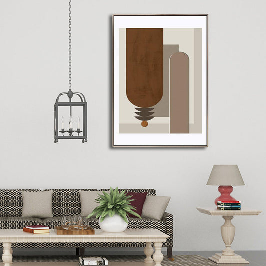 Vivolux | Nordic Style Abstract Canvas für Mädchen Schlafzimmer Illustration Wandkunst, verschiedene Größen