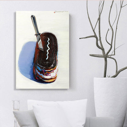 Vivolux | Leinwand Texturiertes Wanddekor Traditioneller Stil Melaleuca Kuchenmalerei, Mehrere Größen