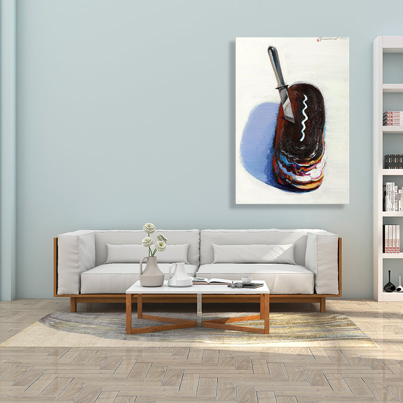 Vivolux | Leinwand Texturiertes Wanddekor Traditioneller Stil Melaleuca Kuchenmalerei, Mehrere Größen