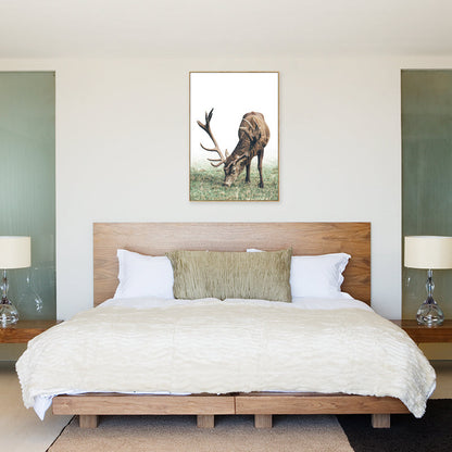 Vivolux | Hert Wanddecoratie Moderne Stijl Geweven Meisjes Slaapkamer Schilderij, Meerdere Maten