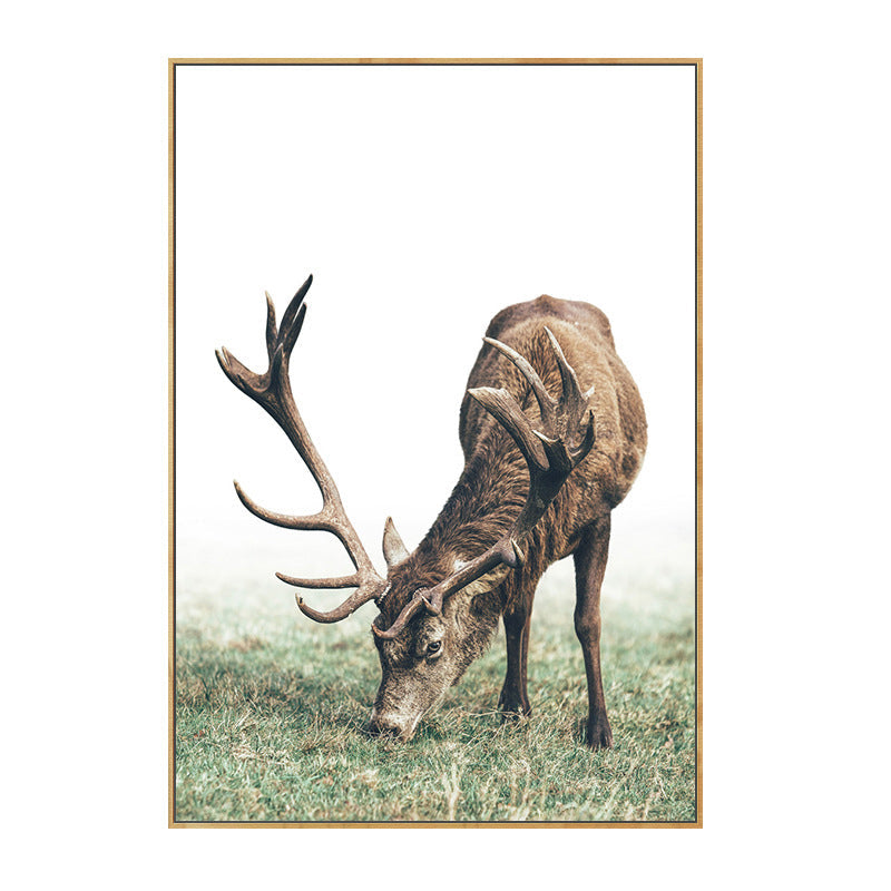 Vivolux | Hert Wanddecoratie Moderne Stijl Geweven Meisjes Slaapkamer Schilderij, Meerdere Maten