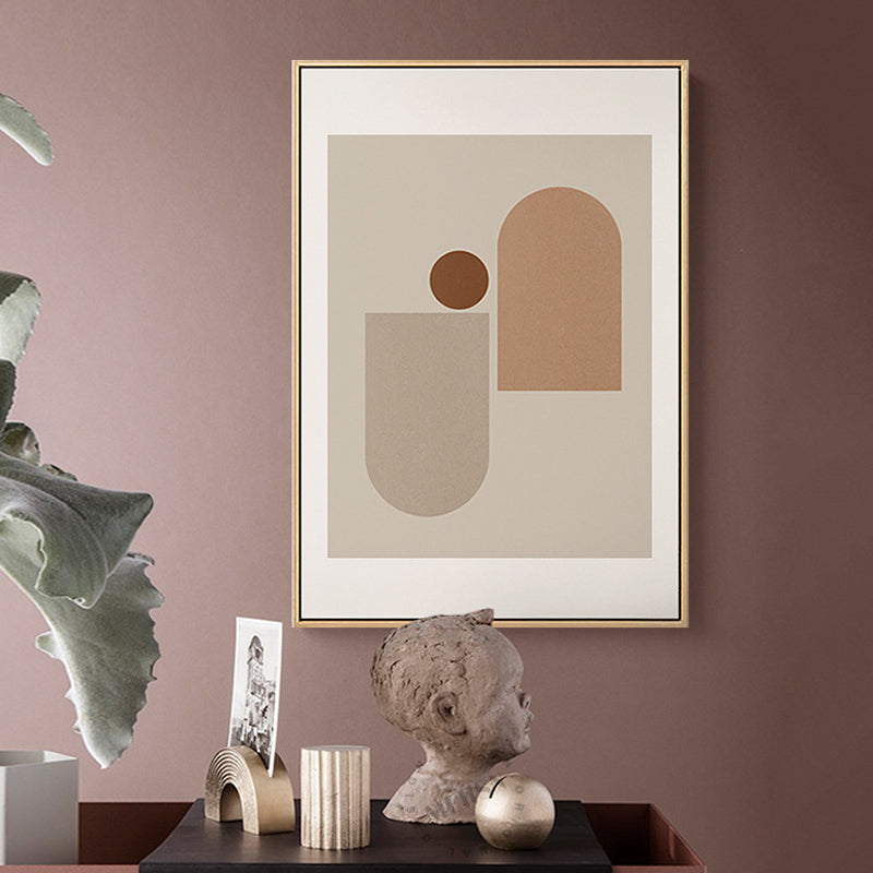 Vivolux | Abstrakte Malerei Pastellfarben Leinwandwanddekoration Texturiert, Mehrere Größenoptionen