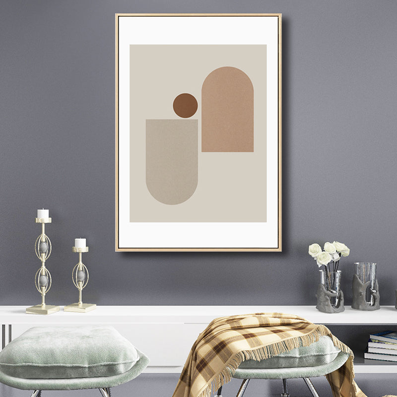 Vivolux | Abstrakte Malerei Pastellfarben Leinwandwanddekoration Texturiert, Mehrere Größenoptionen