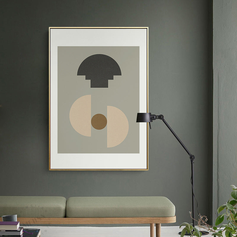 Vivolux | Abstrakte Malerei Pastellfarben Leinwandwanddekoration Texturiert, Mehrere Größenoptionen