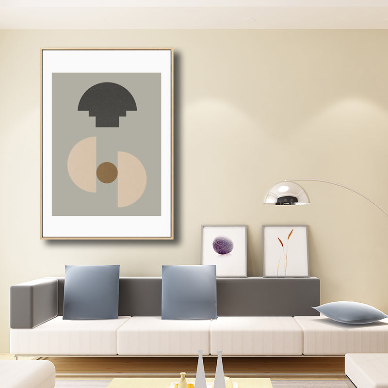 Vivolux | Abstrakte Malerei Pastellfarben Leinwandwanddekoration Texturiert, Mehrere Größenoptionen