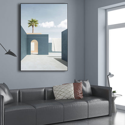 Vivolux | Architektur Wanddekoration für das Mädchenzimmer in hellen Farben, mehrere Größenoptionen