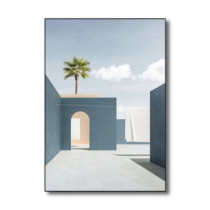 Vivolux | Architektur Wanddekoration für das Mädchenzimmer in hellen Farben, mehrere Größenoptionen