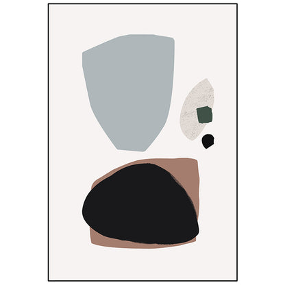 Vivolux | Abstrakte Druckkunst Abweichend Texturiert Skandinavischer Stil für Mädchen Schlafzimmer Wanddekoration