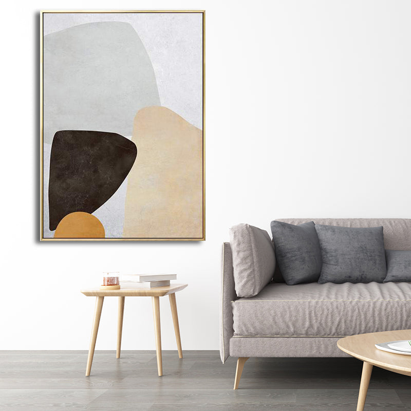 Vivolux | Illustration Nordic Style Wanddekoration Abstrakt in Pastellfarbe, Mehrere Größen Verfügbar