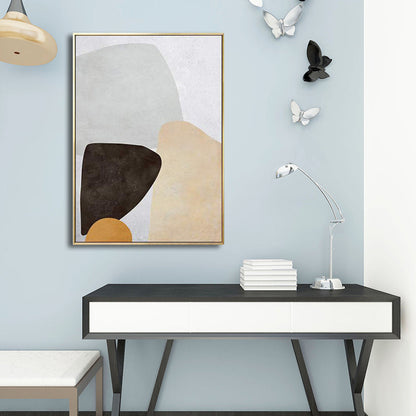 Vivolux | Illustration Nordic Style Wanddekoration Abstrakt in Pastellfarbe, Mehrere Größen Verfügbar