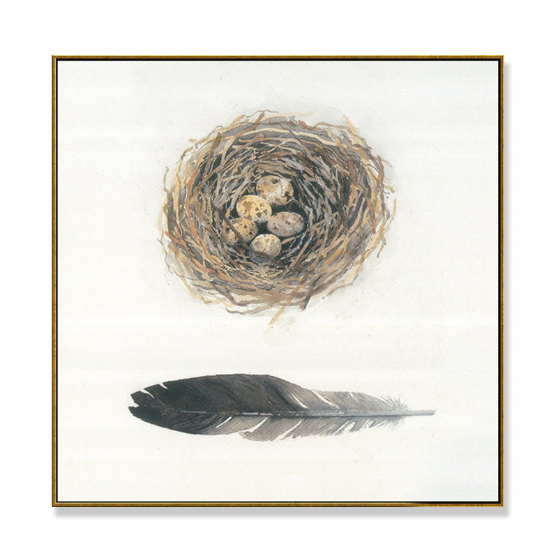 Vivolux | Leinwandbraune Wanddekoration Moderner Stil Stilllebenmalerei, Mehrere Größenoptionen