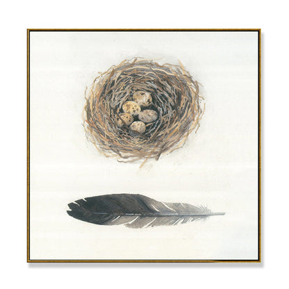 Vivolux | Leinwandbraune Wanddekoration Moderner Stil Stilllebenmalerei, Mehrere Größenoptionen