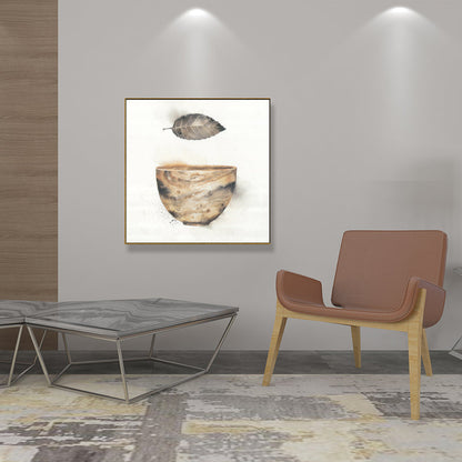 Vivolux | Leinwandbraune Wanddekoration Moderner Stil Stilllebenmalerei, Mehrere Größenoptionen