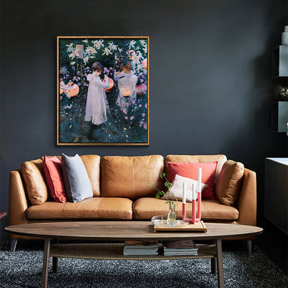 Vivolux | Kinder und Laterne Aktivität Malen Traditionelle Leinwand Wandkunst, Mehrere Größen