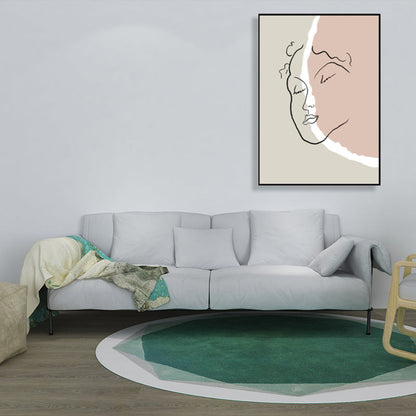 Vivolux | Skandinavische Stil Wandkunst Druck Beige Nude Frauenmalerei, Mehrere Größen Verfügbar