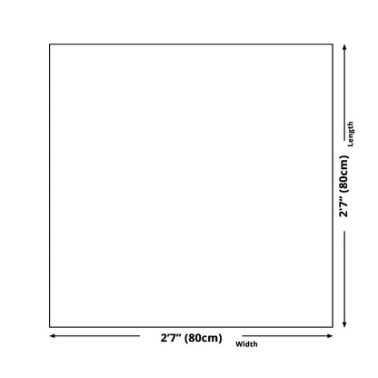 Vivolux | Blumen Wandkunst Dekor Traditionelle Texturierte Quadrat Leinwand in Pink für Wohnzimmer