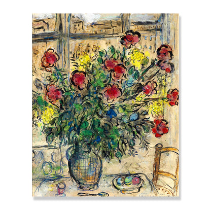 Vivolux | Gelbe Gemälde Blume Eingewickelte Leinwand Ländliche Texturierte Wandkunst für das Wohnzimmer