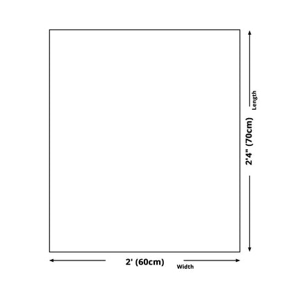 Vivolux | Braune Fensterlandschaft Kunstdruck Rustikaler Texturierter Eingewickelter Canvas für Esszimmer (Mehrere Größenoptionen)