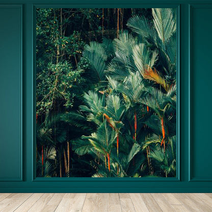 Vivolux | Folie Wand Decal Tropisch Sierlijk Meisjes Slaapkamer Wand Bekleding, Personaliseer