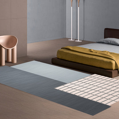 Vivolux | Neuheit Wohnzimmer Unregelmäßiger Teppich in Grau Farbkombination Rechteck Druck Teppich Polyester Haustierfreundlicher Bereich Teppich