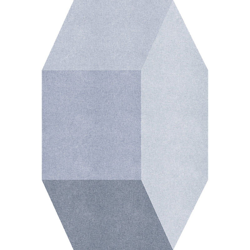 Vivolux | Grijze Irreguliere Slaapkamer Tapijt Novelty Kleur Blok Geometrisch Patroon Area Tapijt Polyester Antislip Achterkant Tapijt