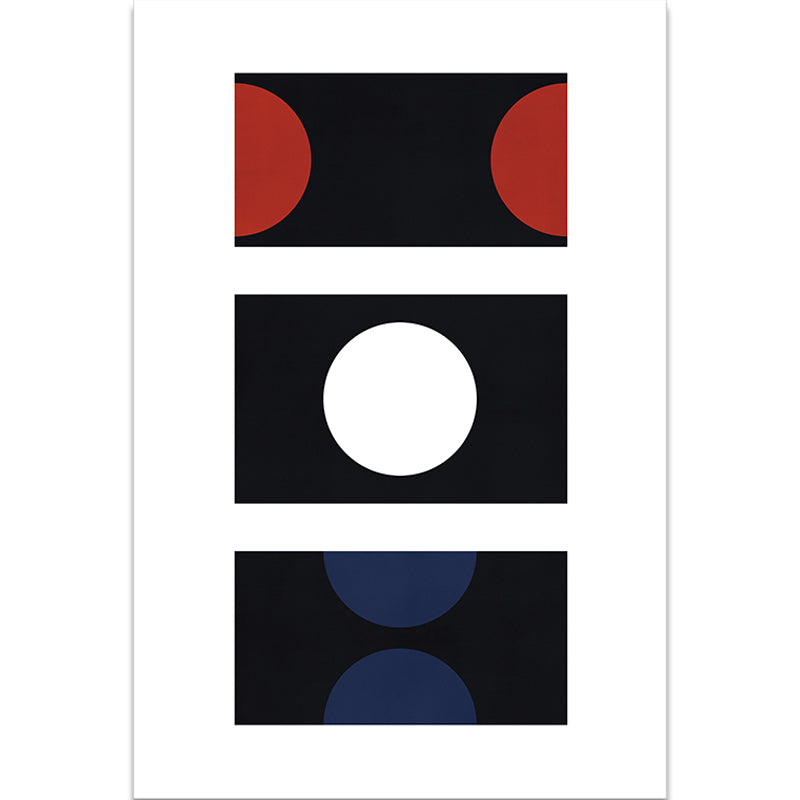 Vivolux | Zwart en Rood Abstract Tapijt Polyester Moderne Tapijt Wasbaar Dier Vriendelijk Gebied Tapijt voor Woonkamer