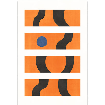 Vivolux | Hedendaagse Abstracte Vloerkleed Multicolor Polyester Vloerkleed Wasbaar Huisdiervriendelijk Tapijt voor Woonkamer