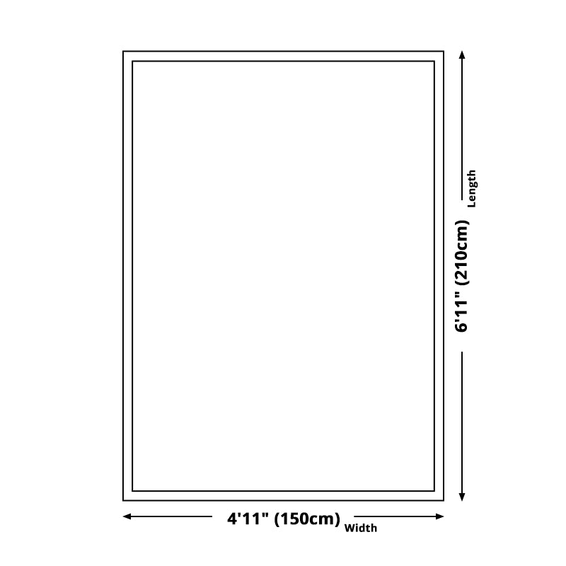 Vivolux | Kinders Strawberry Muster Teppich Gelb und Grün Baumwollteppich Waschbar Haustierfreundlicher Rutschfester Teppich für das Kinderzimmer
