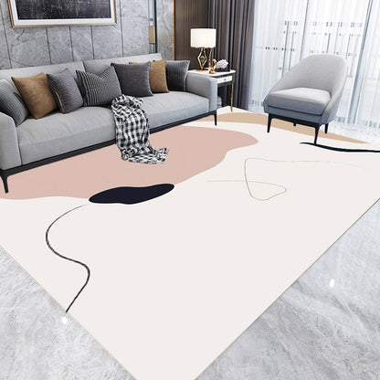 Vivolux | Stijlvol Multicolor Hedendaags Tapijt Polyester Figuurpatroon Tapijt Antislip Ondergrond Huisdier Vriendelijk Gebiedtapijt voor Woonkamer