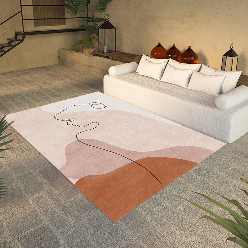 Vivolux | Multicolor Woonkamer Tapijt Scandinavisch Karakter Patroon Tapijt Polyester Wasbaar Huisdier Vriendelijk Gebied Tapijt