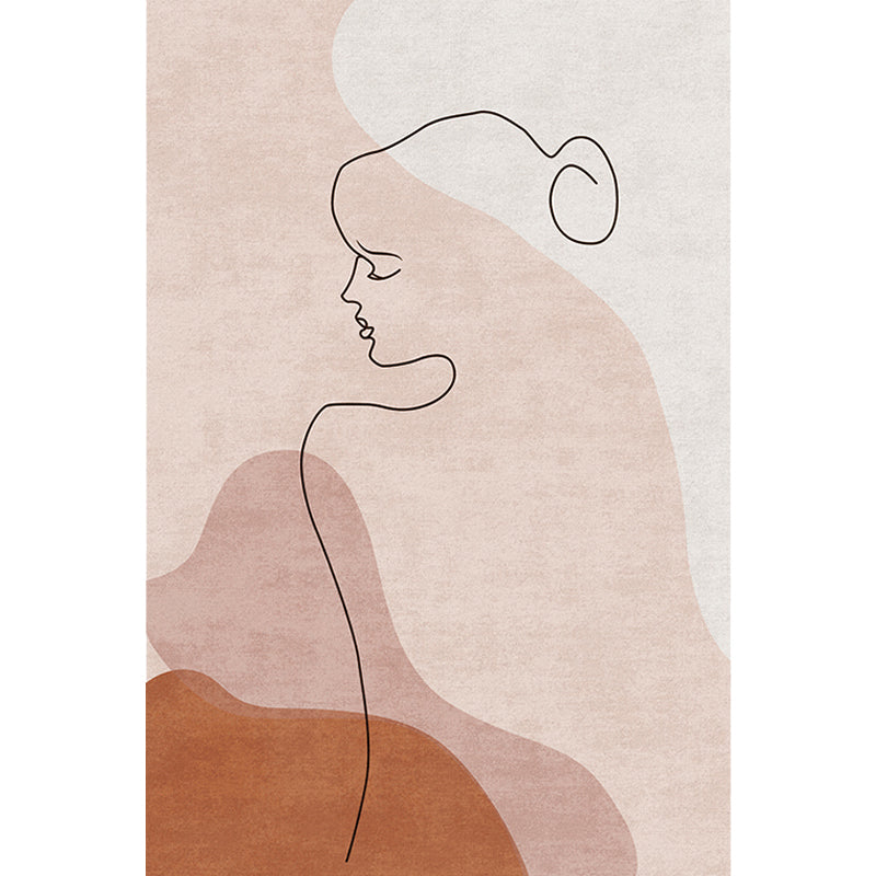 Vivolux | Multicolor Woonkamer Tapijt Scandinavisch Karakter Patroon Tapijt Polyester Wasbaar Huisdier Vriendelijk Gebied Tapijt