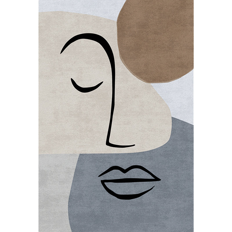 Vivolux | Multicolor Woonkamer Tapijt Scandinavisch Karakter Patroon Tapijt Polyester Wasbaar Huisdier Vriendelijk Gebied Tapijt