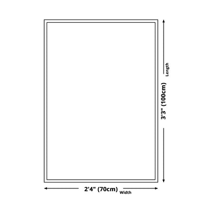 Vivolux | Nieuwheid Kat Patroon Tapijt Rood en Zwart Polyester Wasbaar Diervriendelijk Gebied Tapijt voor Decoratie