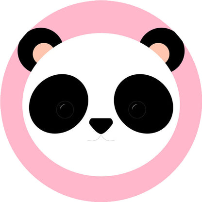 Vivolux | Kinder Cartoon Tier Muster Teppich Blau und Pink Polyester Teppich Waschbar Haustierfreundlich Rutschfester Bereich Teppich für das Kinderzimmer