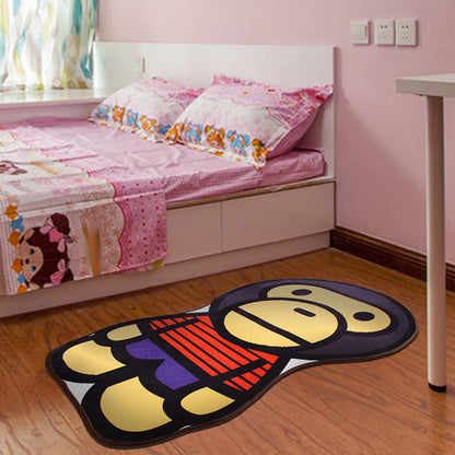 Vivolux | Stijlvol Cartoonfiguur Patroon Tapijt Multicolor Kinder Tapijt Polyester Wasbaar Huisdiervriendelijk Antislip Vloerkleed voor Kinderkamer