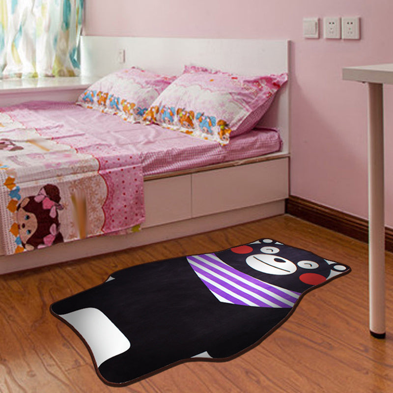 Vivolux | Stijlvol Cartoonfiguur Patroon Tapijt Multicolor Kinder Tapijt Polyester Wasbaar Huisdiervriendelijk Antislip Vloerkleed voor Kinderkamer