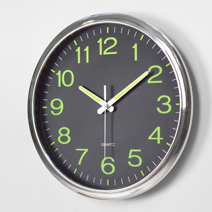 Vivolux | Leuchtende Klassenzimmer Stille Wanduhr 30 cm