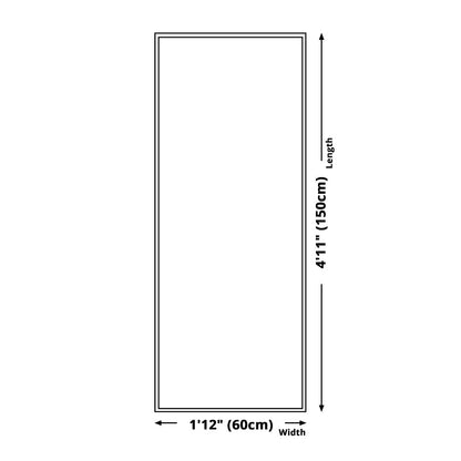 Vivolux | Blauer und orangefarbener Kinderteppich aus Polyester mit Blatt- und Blumenmuster, haustierfreundlicher, waschbarer Teppich mit rutschfester Unterseite zur Dekoration