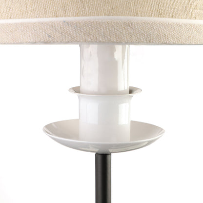 Vivolux | Verpleegkamer Tapered Shade Wandlamp Stof Traditionele Witte Wandsteen met Duif Decoratie