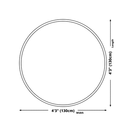 Vivolux | Niedliches Druckmuster Teppich Gelb und Grün Kinderteppich Polyester Haustierfreundlich Waschbarer Teppich für Kinderzimmer