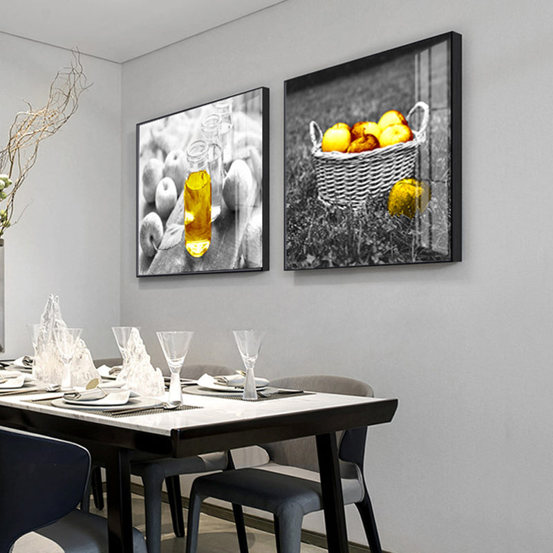 Vivolux | Contemporary Style Wandkunst Pastelkleurige Voedsel Schilderij, Meerdere Maten Beschikbaar