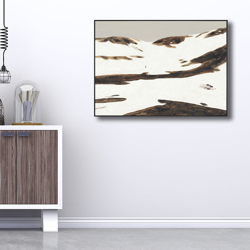 Vivolux | Bergen Landschap Muurdecoratie voor Meisjes Slaapkamer in Pastel Kleur, Meerdere Maten