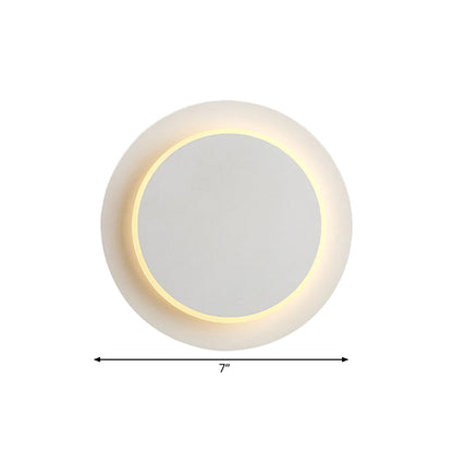 Vivolux | Einfacher Stil Slim Panel Wandlicht Holz Acryl Energieeinsparung Wandlampe für Korridor Küche