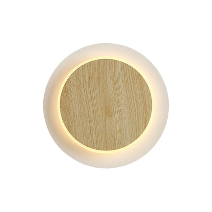 Vivolux | Einfacher Stil Slim Panel Wandlicht Holz Acryl Energieeinsparung Wandlampe für Korridor Küche