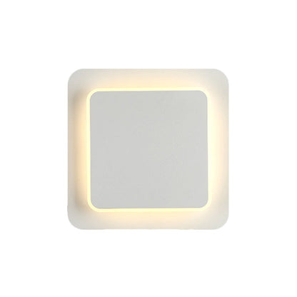 Vivolux | Einfacher Stil Slim Panel Wandlicht Holz Acryl Energieeinsparung Wandlampe für Korridor Küche