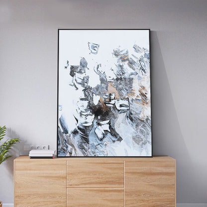 Vivolux | Leinwand Texturiertes Gemälde Moderne Stil Abstraktes Muster Wandkunst Dekor, Verschiedene Größen