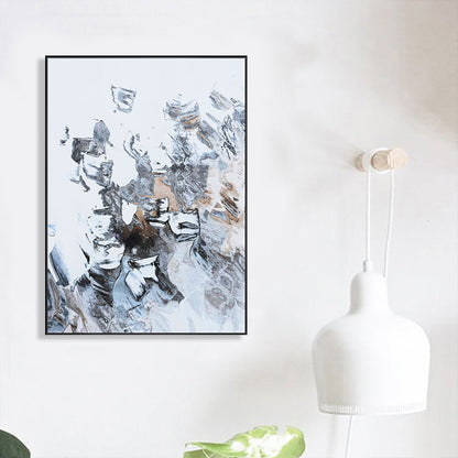 Vivolux | Leinwand Texturiertes Gemälde Moderne Stil Abstraktes Muster Wandkunst Dekor, Verschiedene Größen