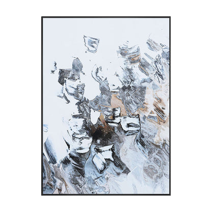 Vivolux | Leinwand Texturiertes Gemälde Moderne Stil Abstraktes Muster Wandkunst Dekor, Verschiedene Größen