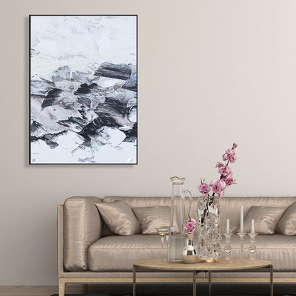 Vivolux | Leinwand Texturiertes Gemälde Moderne Stil Abstraktes Muster Wandkunst Dekor, Verschiedene Größen