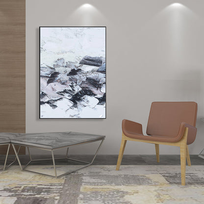 Vivolux | Leinwand Texturiertes Gemälde Moderne Stil Abstraktes Muster Wandkunst Dekor, Verschiedene Größen